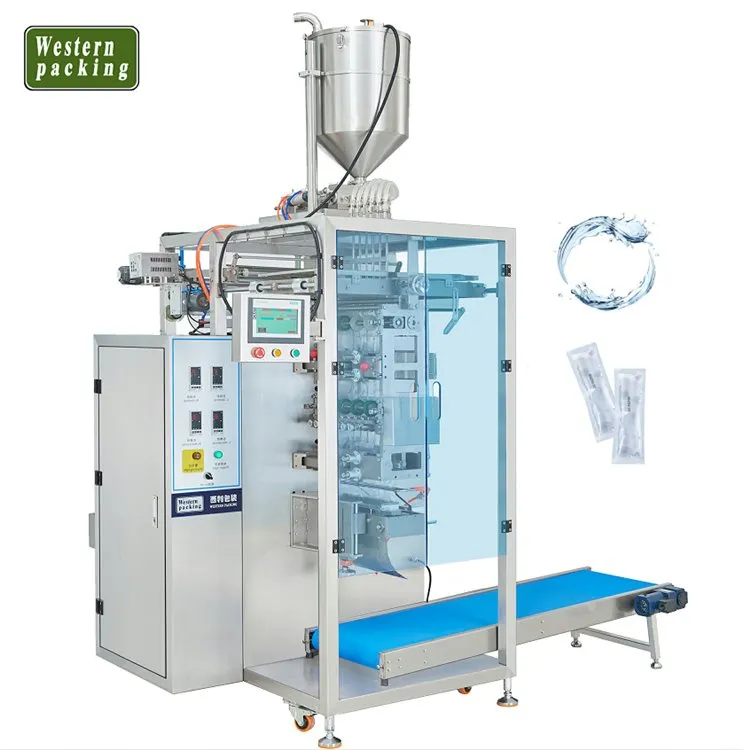 Μηχανή συσκευασίας φακελίσκου 10 Lane Liquid 4 Side Sealing Sachet