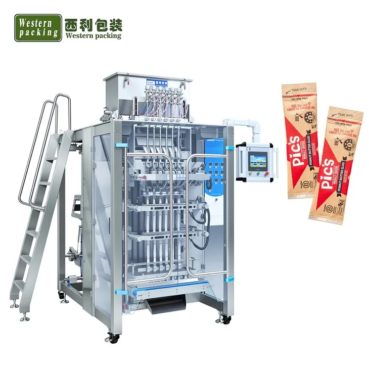 Μηχανή συσκευασίας υγρού φακελίσκου ακανόνιστου σχήματος πολλαπλών τροχιών