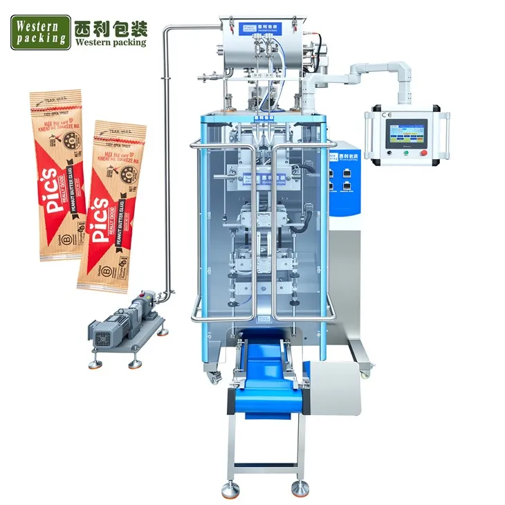 Μηχανή συσκευασίας πουγκί με ραβδί σάλτσας